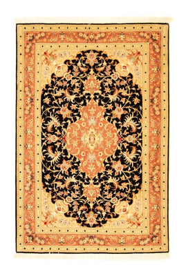Persisk matta - Tabriz - Royal - 150 x 101 cm - svart