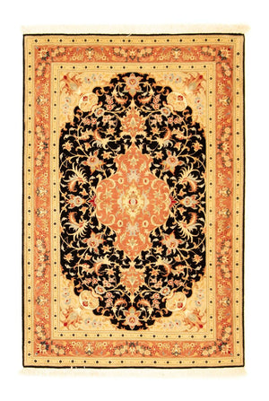 Persisk matta - Tabriz - Royal - 150 x 101 cm - svart