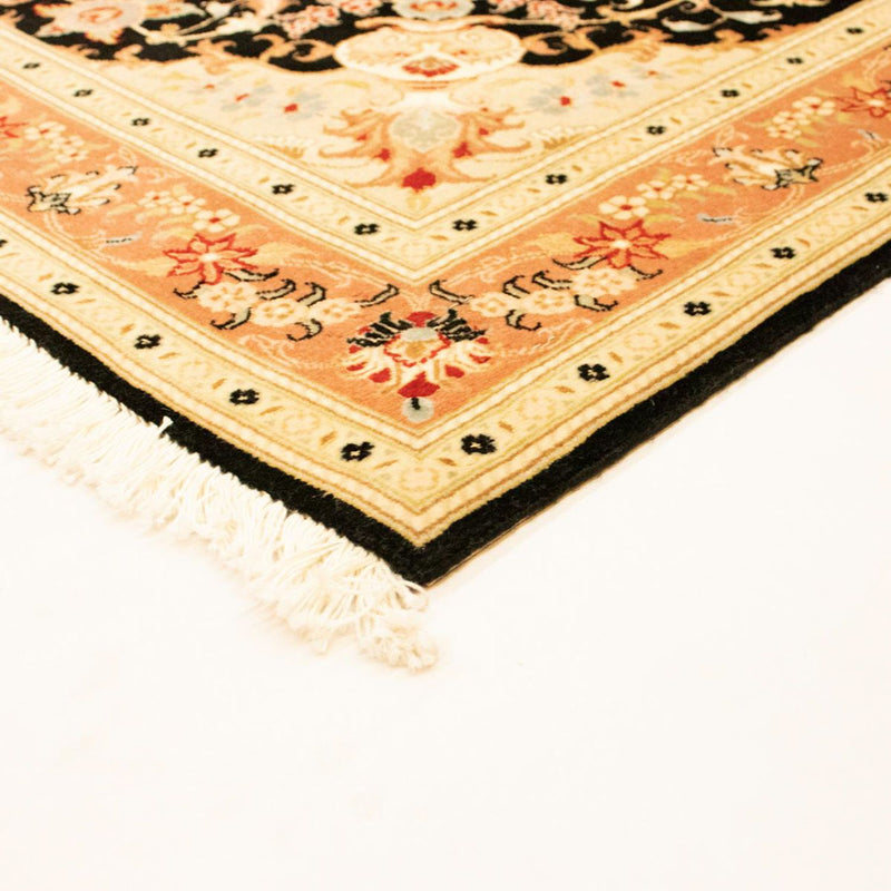 Persisk matta - Tabriz - Royal - 150 x 101 cm - svart