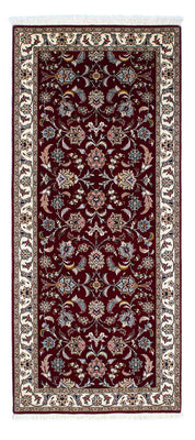 Runner Persisk matta - Tabriz - Royal - 205 x 88 cm - mörkröd