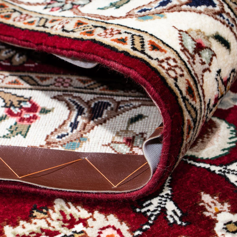 Runner Persisk matta - Tabriz - Royal - 205 x 88 cm - mörkröd