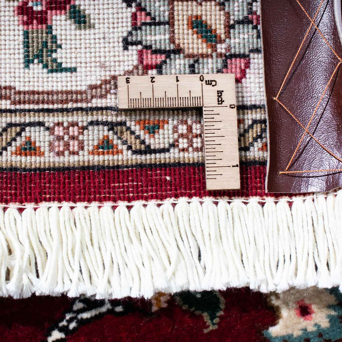 Runner Persisk matta - Tabriz - Royal - 205 x 88 cm - mörkröd