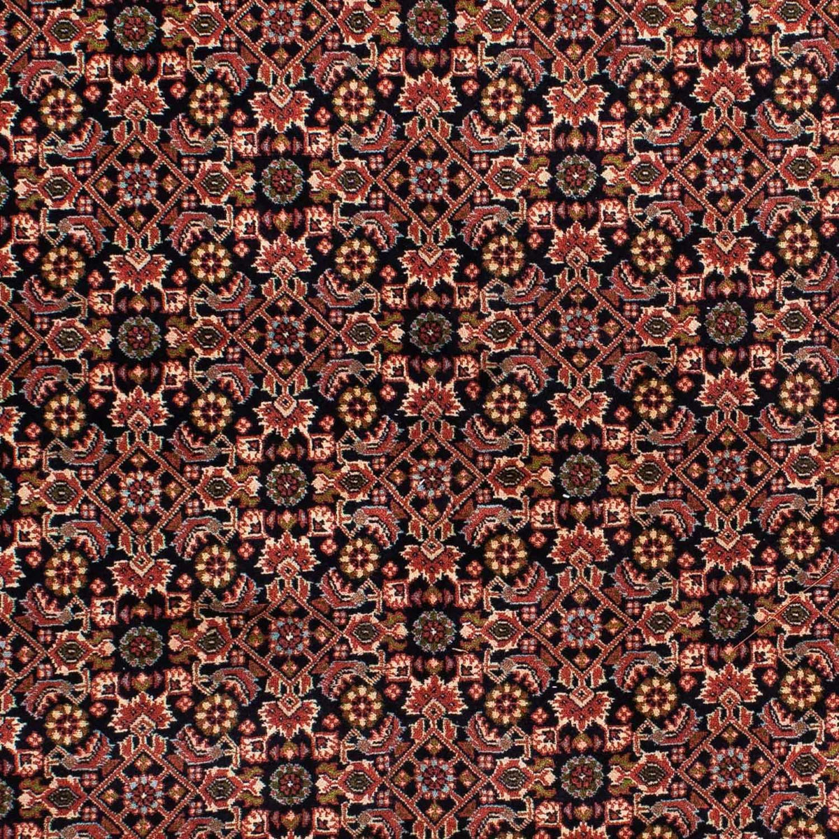 Persisk matta - Bijar - 209 x 140 cm - mörkblå