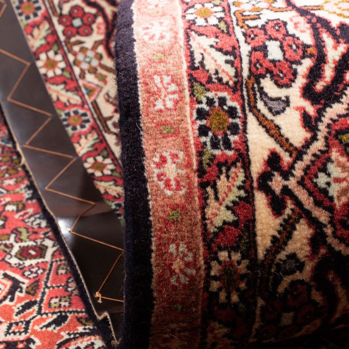 Persisk matta - Bijar - 284 x 202 cm - brun