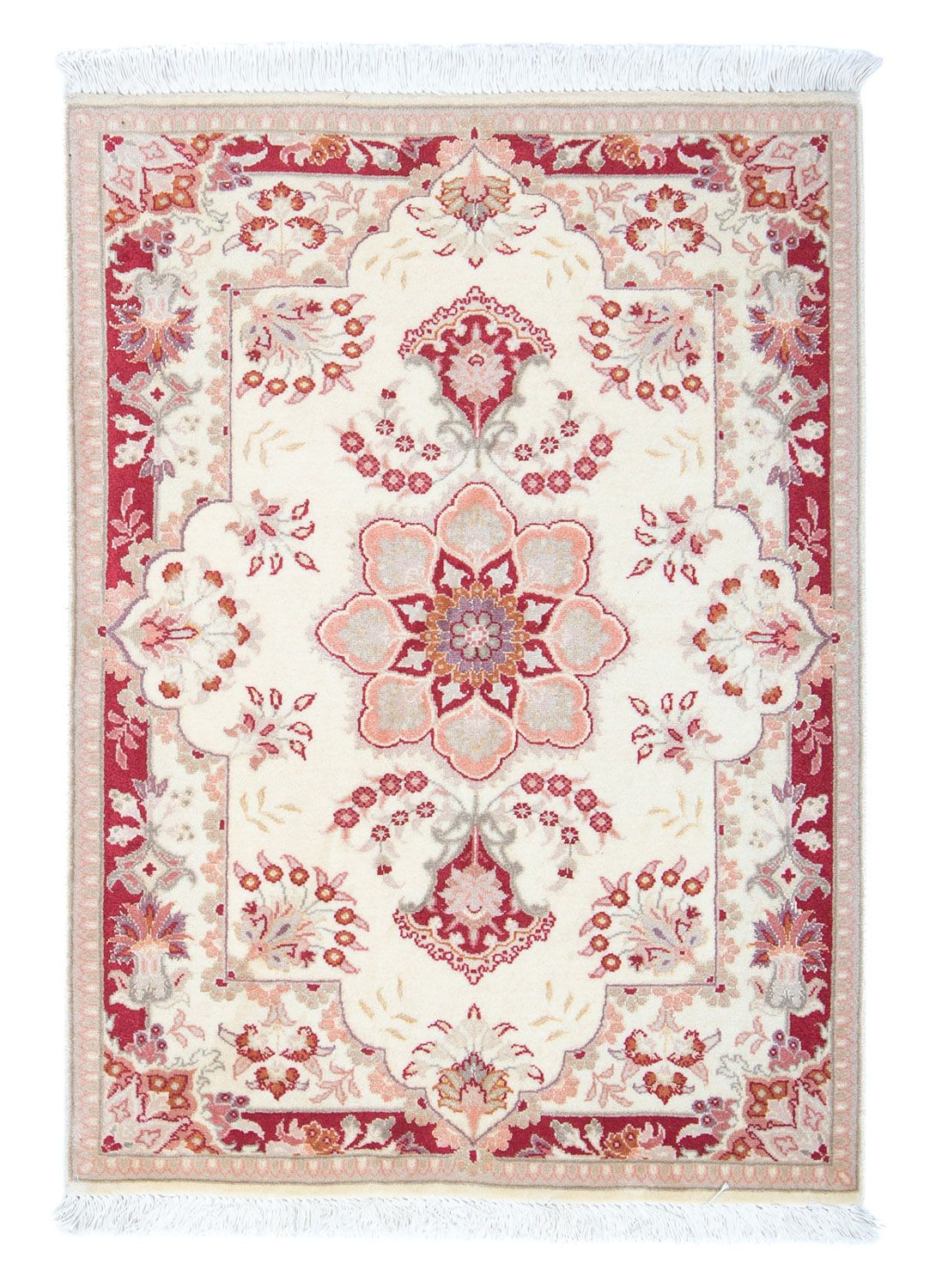 Persisk matta - Tabriz - Royal - 84 x 59 cm - beige