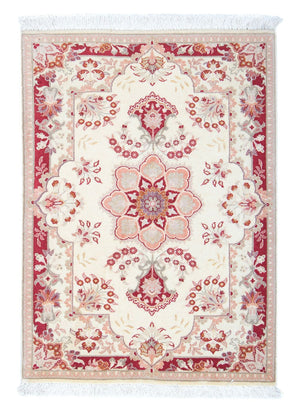 Persisk matta - Tabriz - Royal - 84 x 59 cm - beige