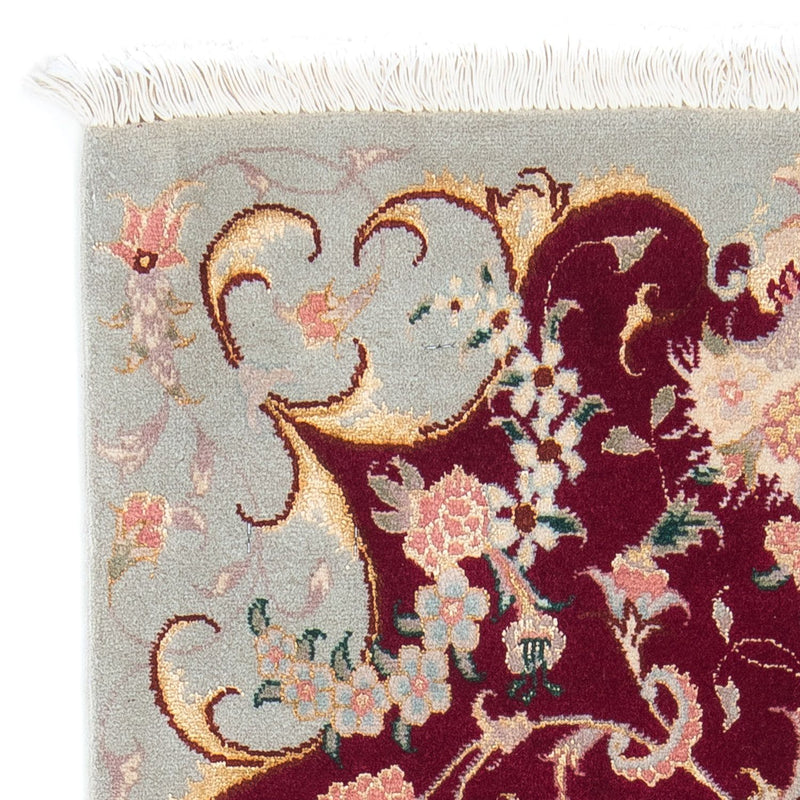 Persisk matta - Tabriz - Royal - 96 x 58 cm - mörkröd