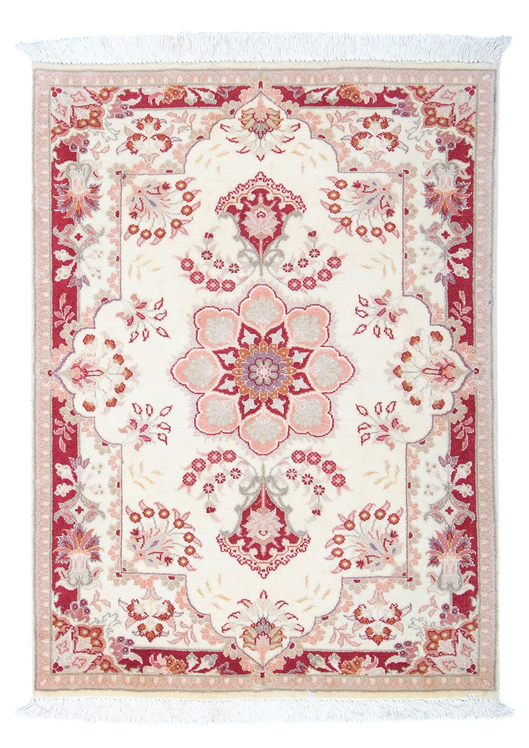 Persisk matta - Tabriz - Royal - 85 x 60 cm - beige