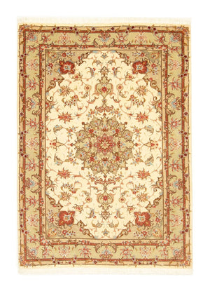 Persisk matta - Tabriz - Royal - 143 x 103 cm - beige