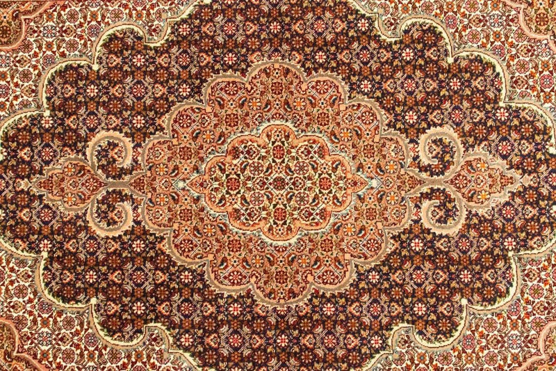 Persisk matta - Tabriz - Royal - 145 x 101 cm - svart