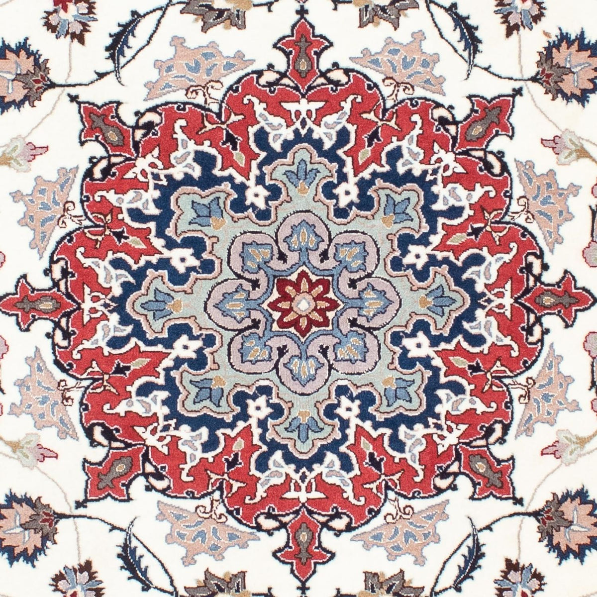 Persisk matta - Tabriz - Royal - 202 x 147 cm - beige