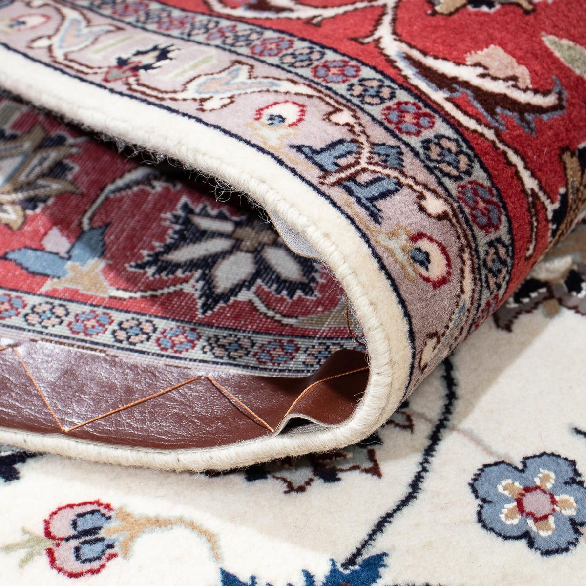 Persisk matta - Tabriz - Royal - 202 x 147 cm - beige