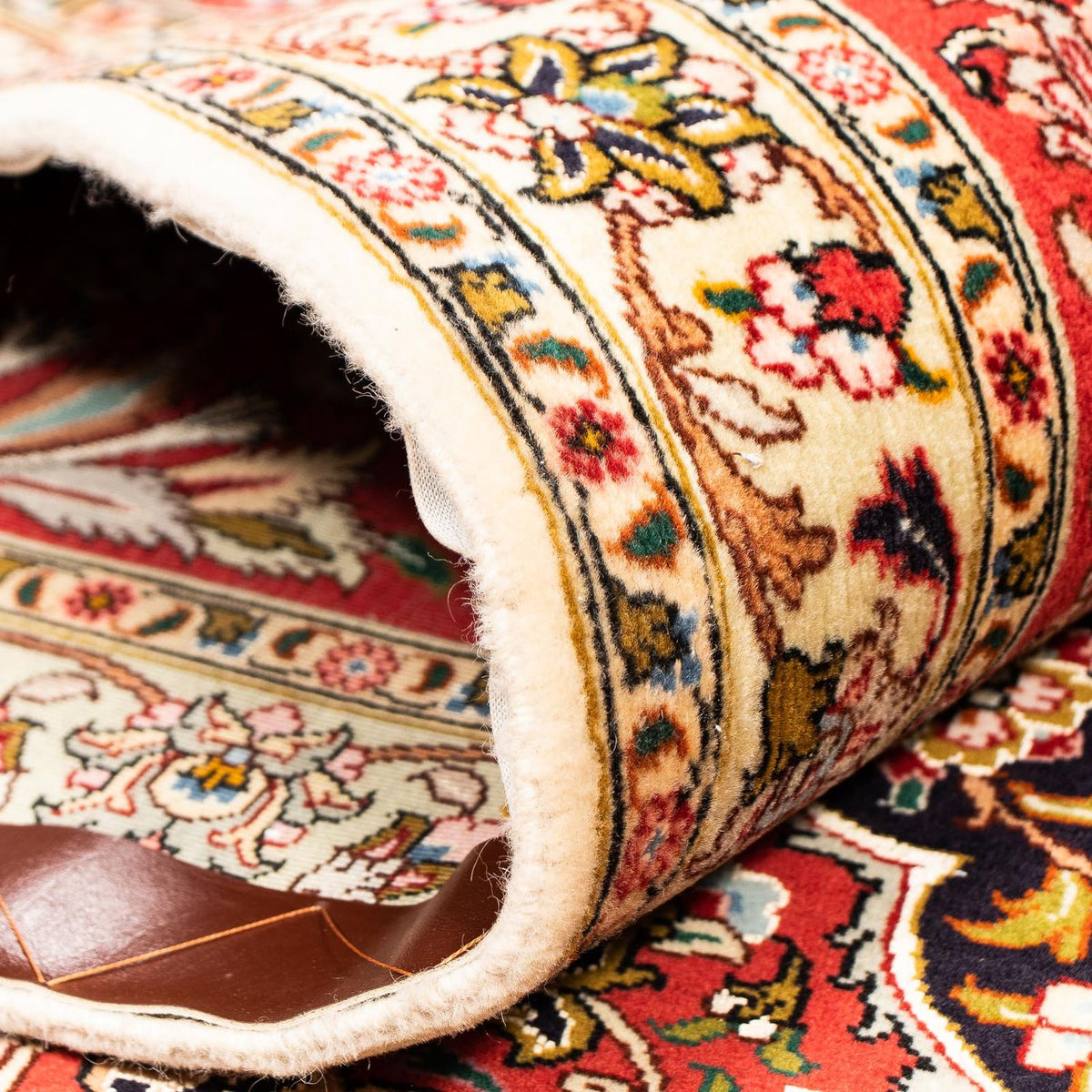 Persisk matta - Tabriz - Royal - 394 x 305 cm - röd