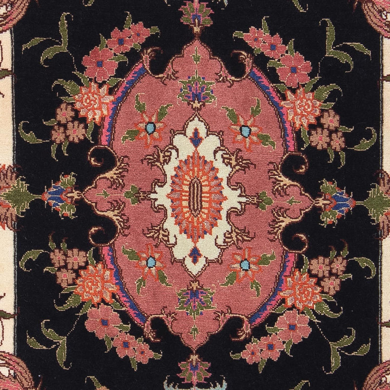 Persisk matta - Tabriz - Royal - 90 x 60 cm - mörkblå