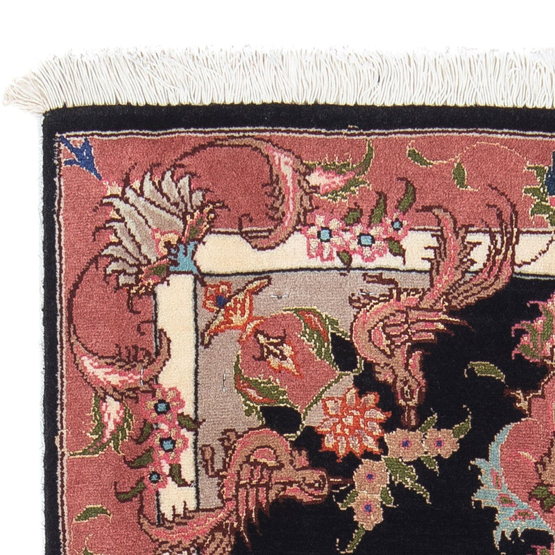 Persisk matta - Tabriz - Royal - 90 x 60 cm - mörkblå