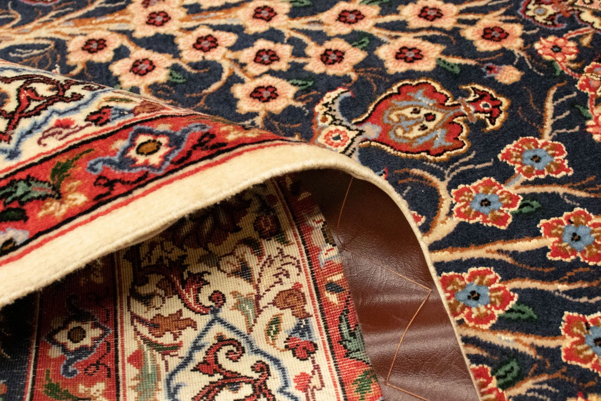 Persisk matta - Isfahan - Premium - 155 x 103 cm - svart