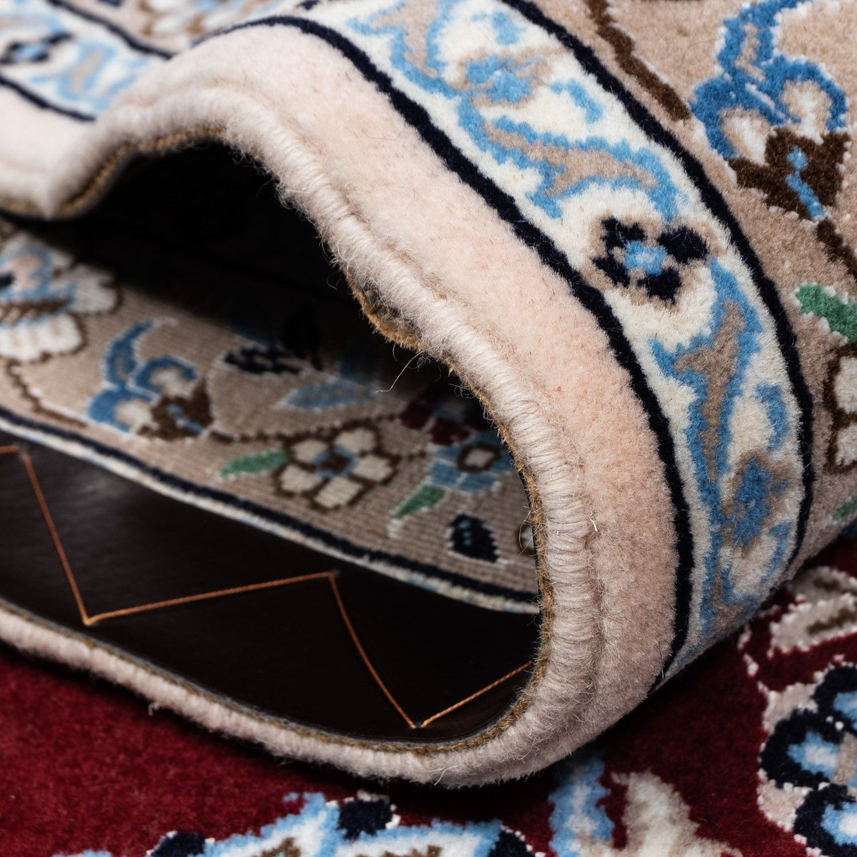 Persisk matta - Nain - Royal - 347 x 248 cm - svart