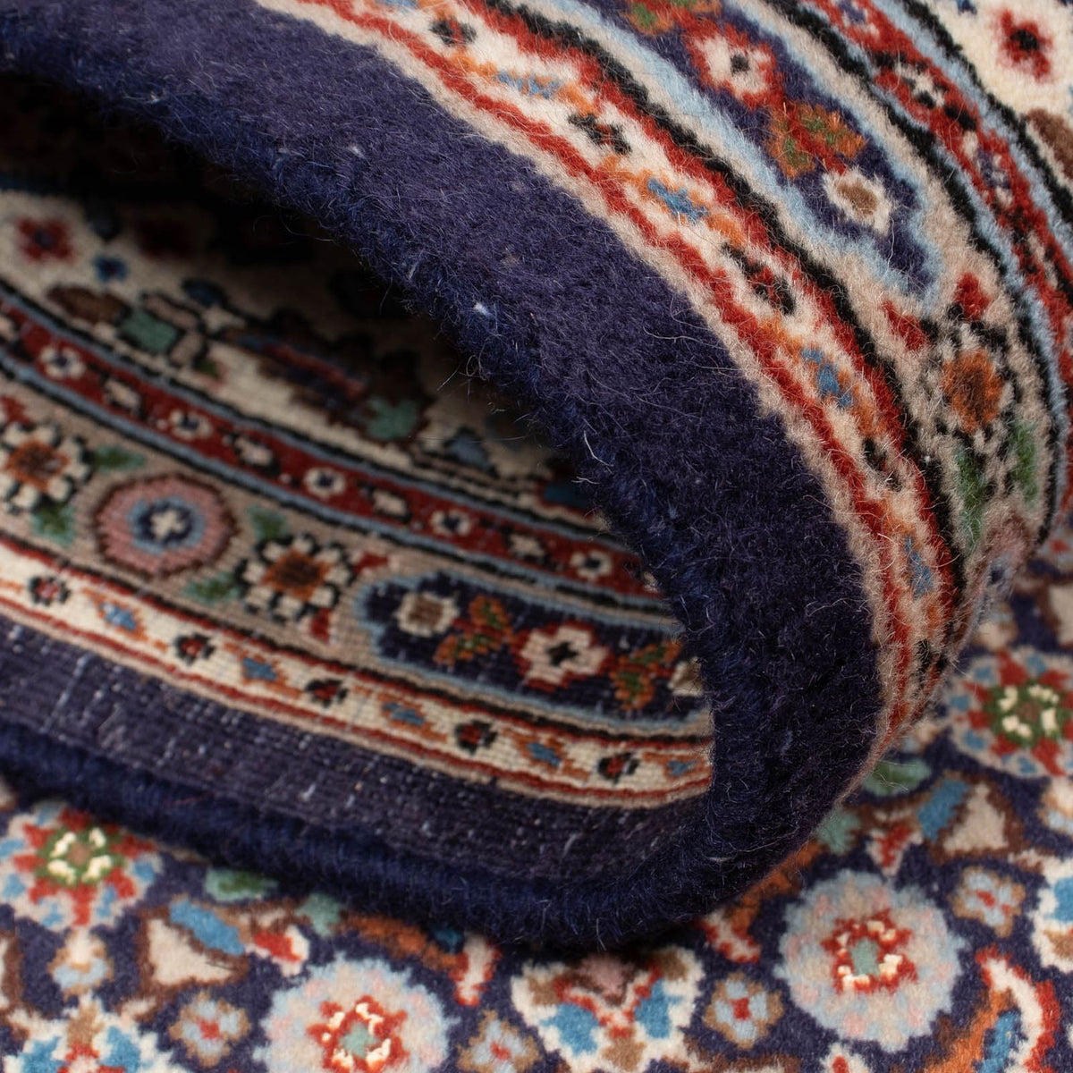 Persisk matta - Classic - 143 x 94 cm - mörkblå