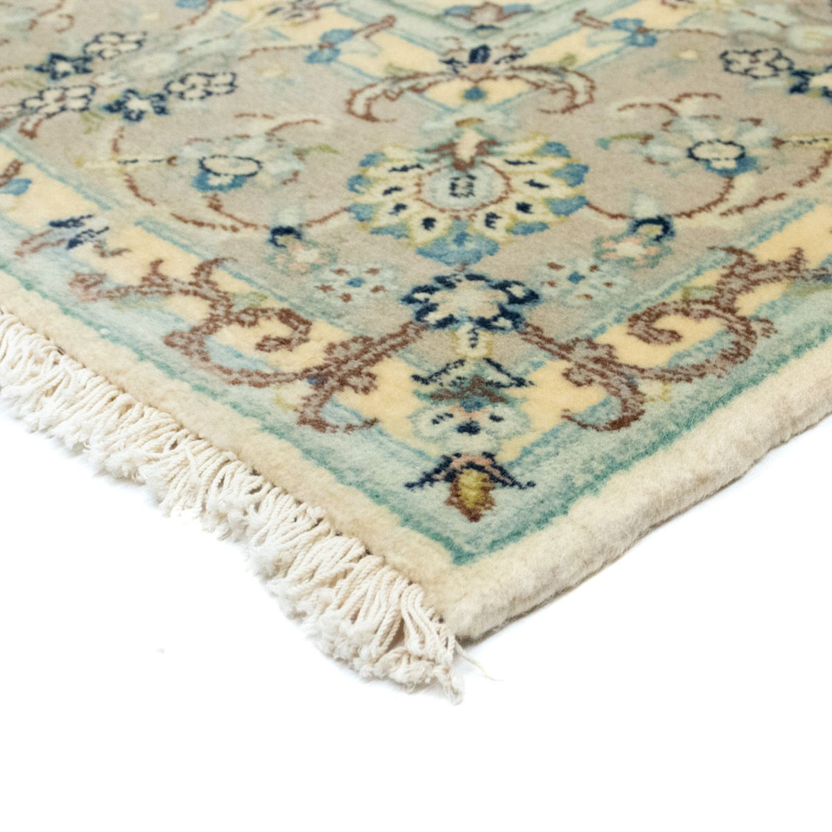 Persiska mattor - Keshan - 210 x 137 cm - beige