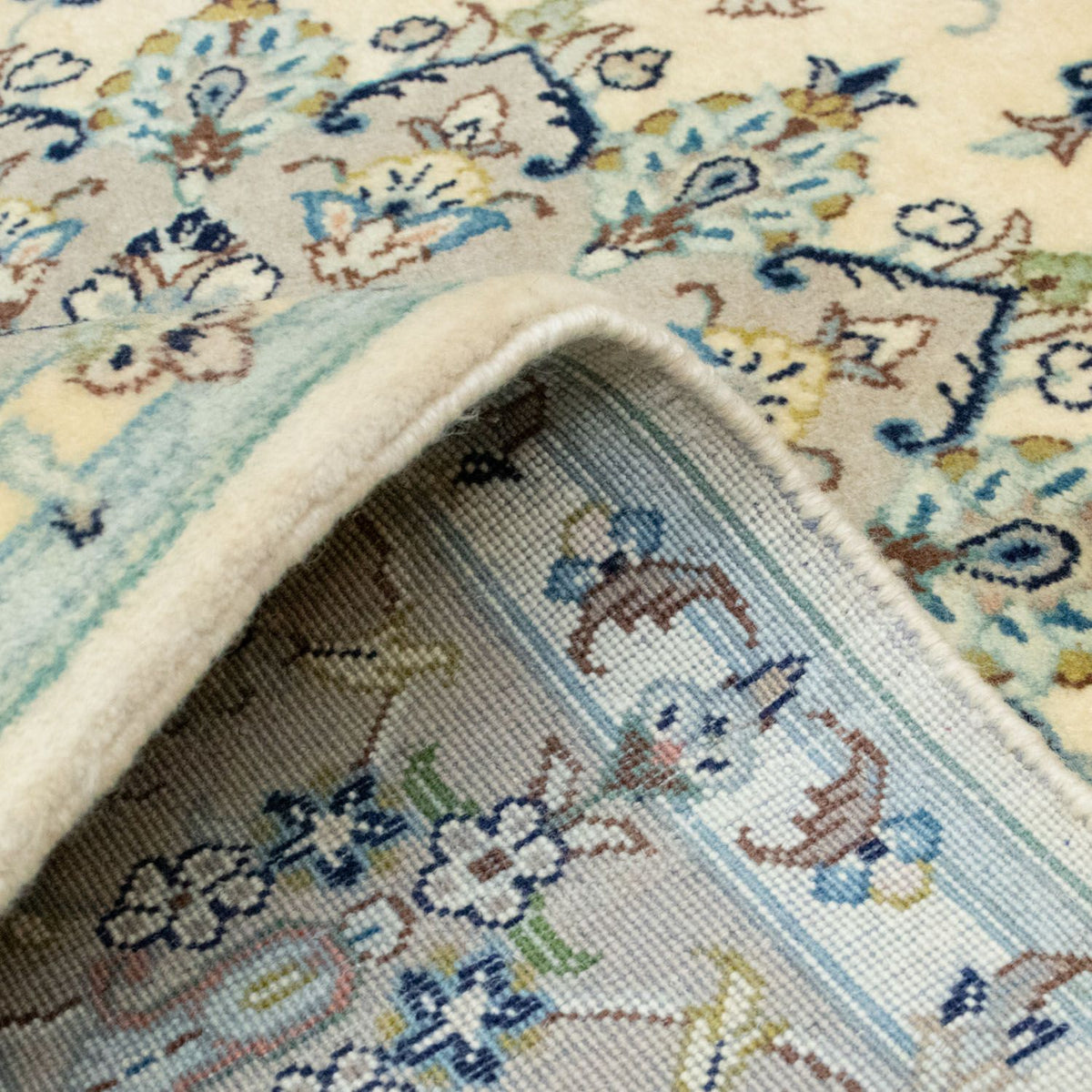 Persiska mattor - Keshan - 210 x 137 cm - beige