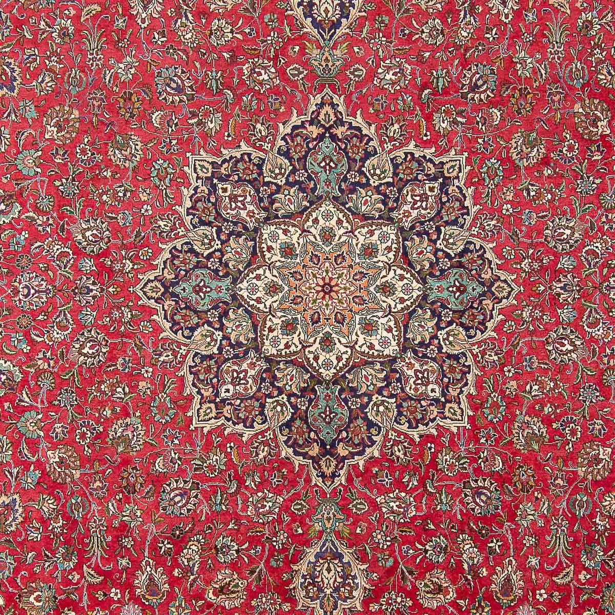 Persisk matta - Tabriz - Royal - 405 x 300 cm - röd