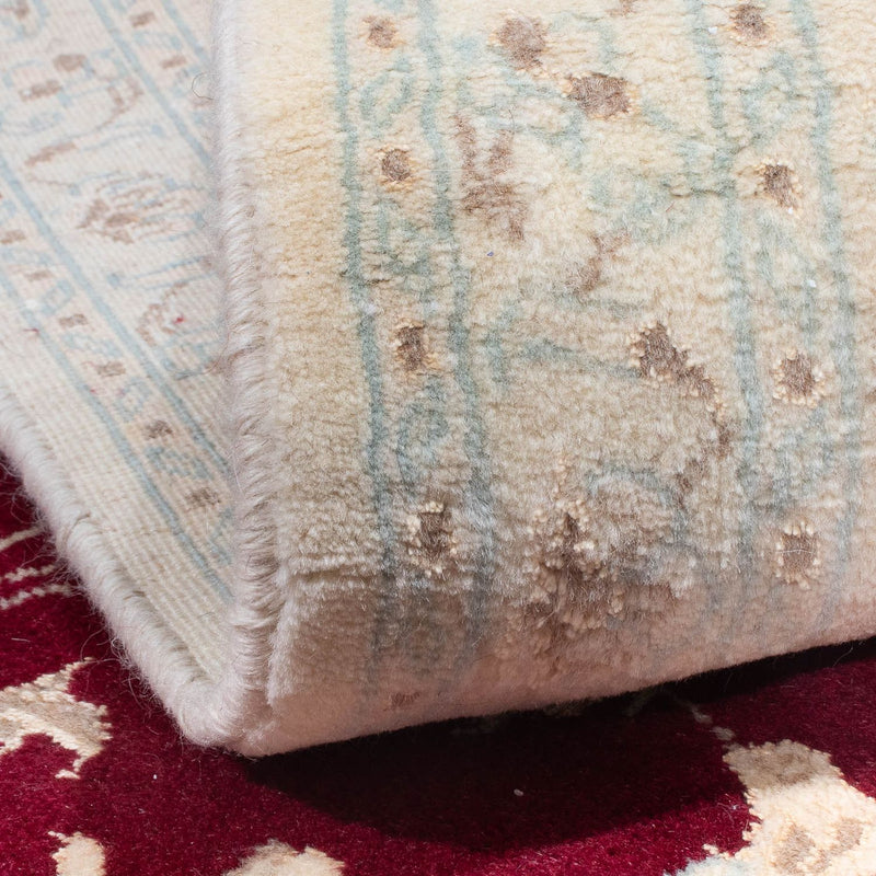 Persisk matta - Nain - Royal - 290 x 196 cm - mörkröd