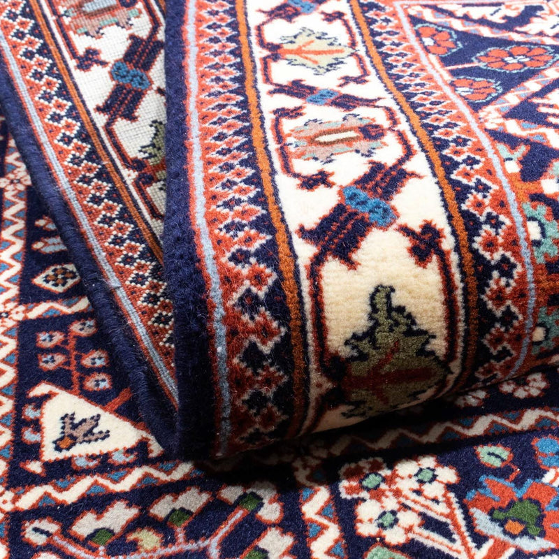 Persisk matta - Nomadic - 153 x 111 cm - mörkblå