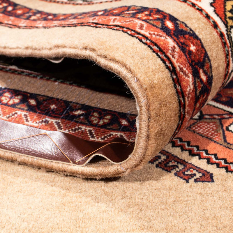 Persisk matta - Nomadic - 246 x 174 cm - ljusbrun