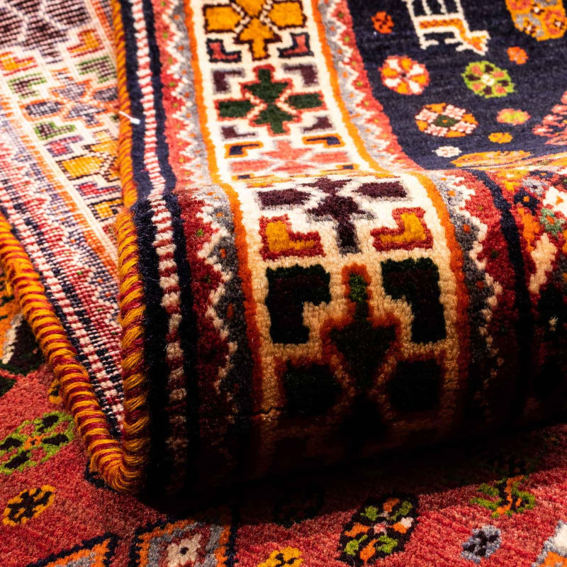 Persisk matta - Nomadic - 284 x 168 cm - mörkröd