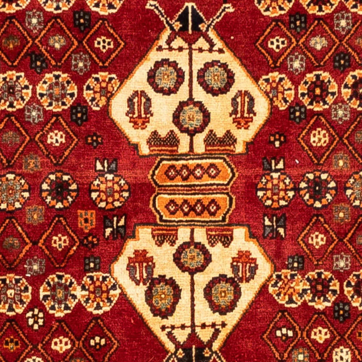 Persisk matta - Nomadic - 277 x 173 cm - mörkröd