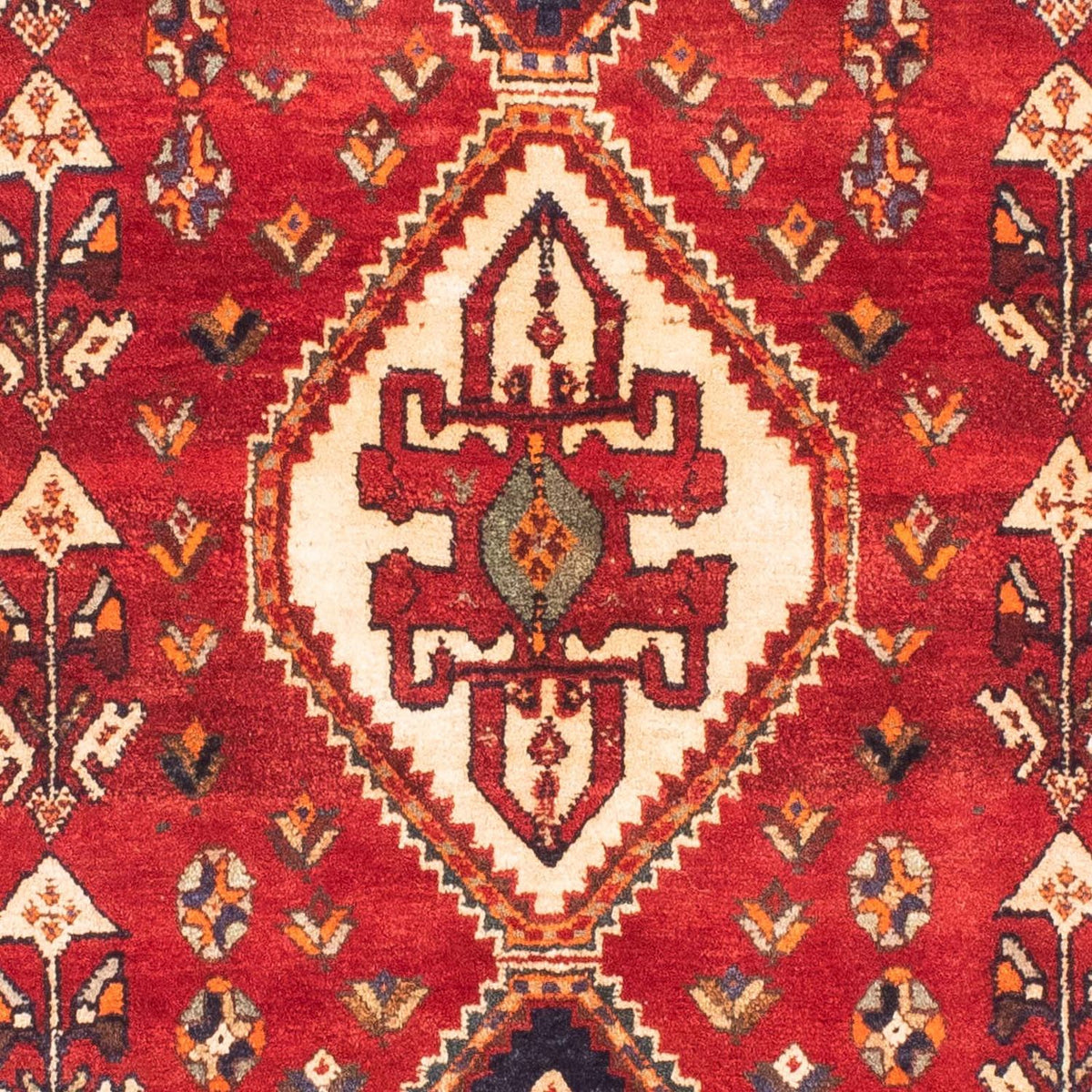 Runner Persisk matta - Nomadic - 172 x 83 cm - mörkröd