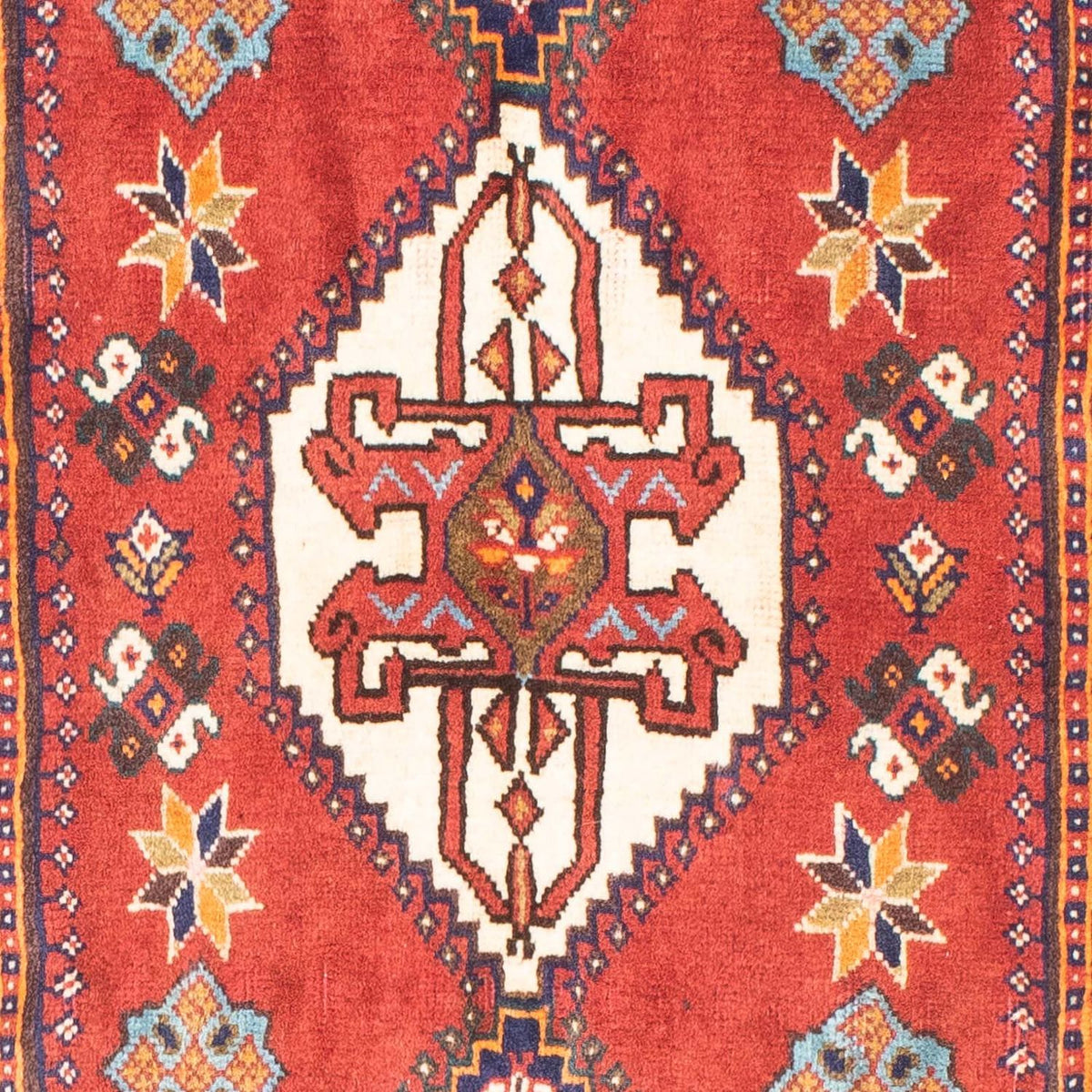 Runner Persisk matta - Nomadic - 159 x 76 cm - mörkröd