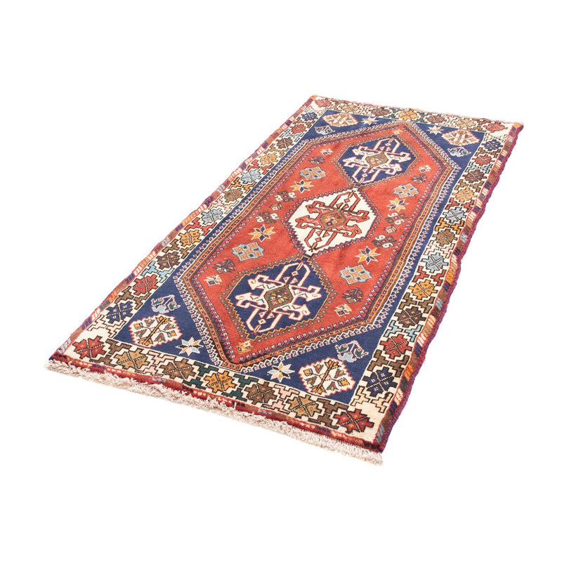 Runner Persisk matta - Nomadic - 159 x 76 cm - mörkröd