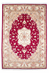 Persisk matta - Tabriz - Royal - 235 x 164 cm - röd