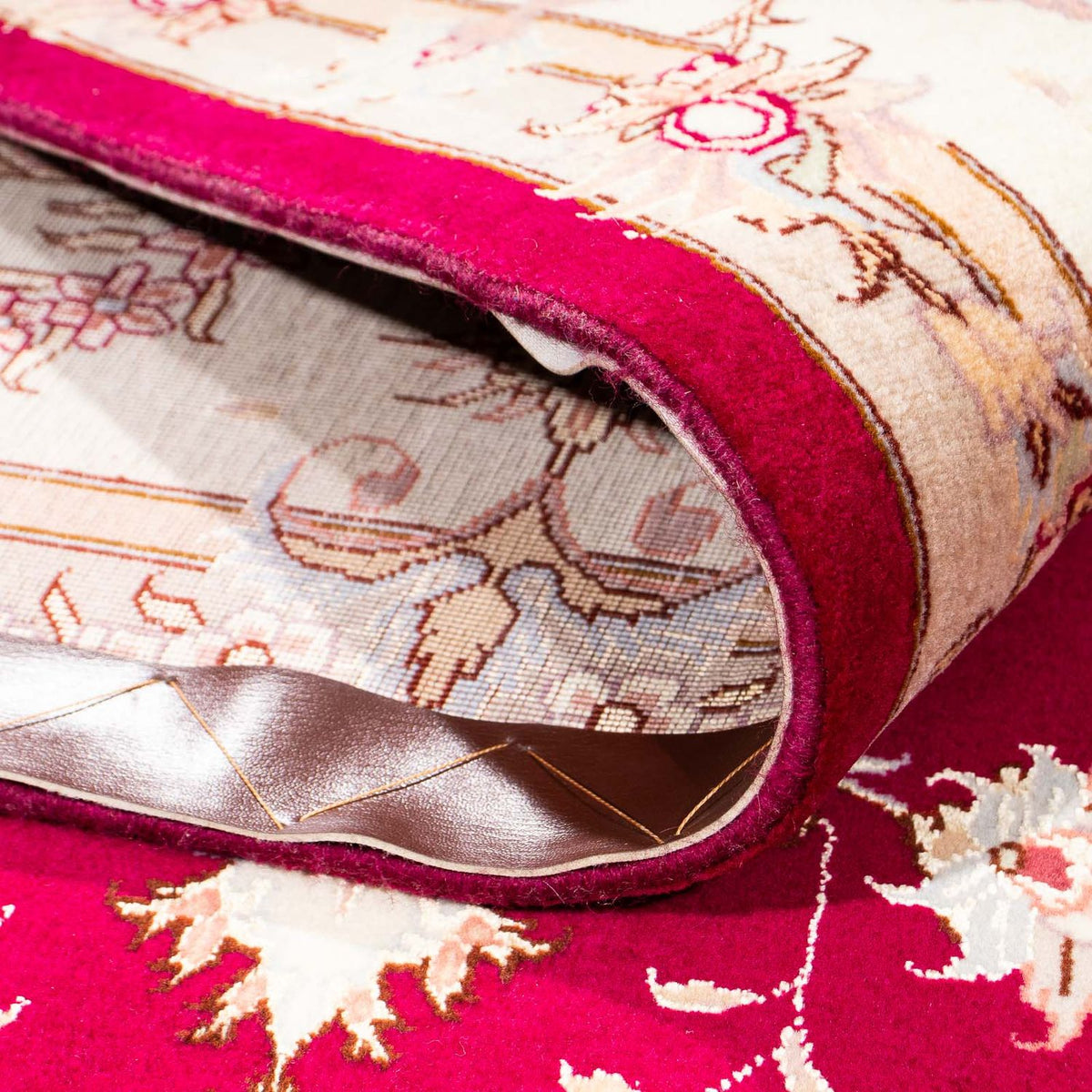 Persisk matta - Tabriz - Royal - 235 x 164 cm - röd