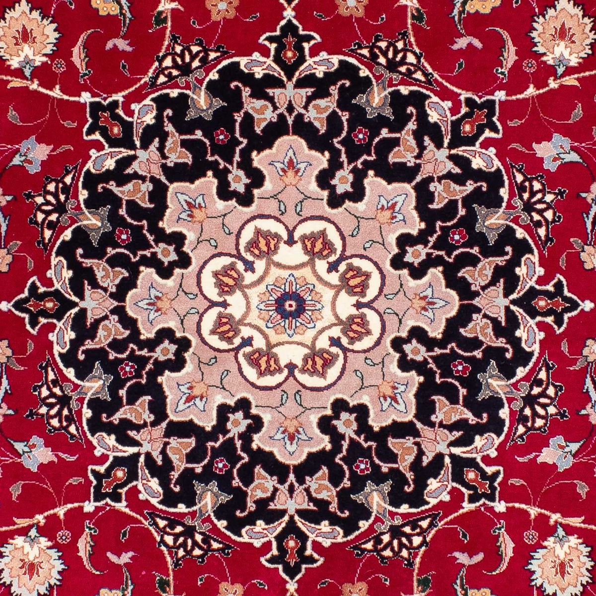Persisk matta - Tabriz - Royal - 240 x 175 cm - röd