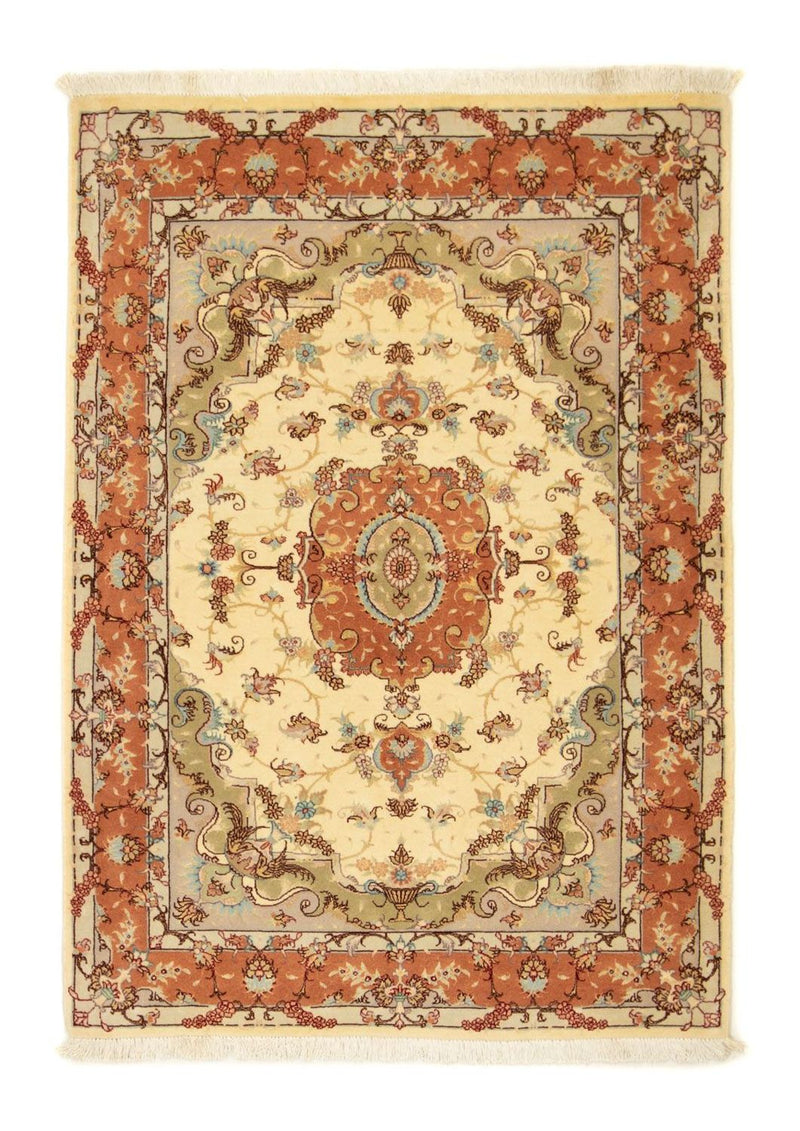 Persisk matta - Tabriz - Royal - 143 x 102 cm - beige