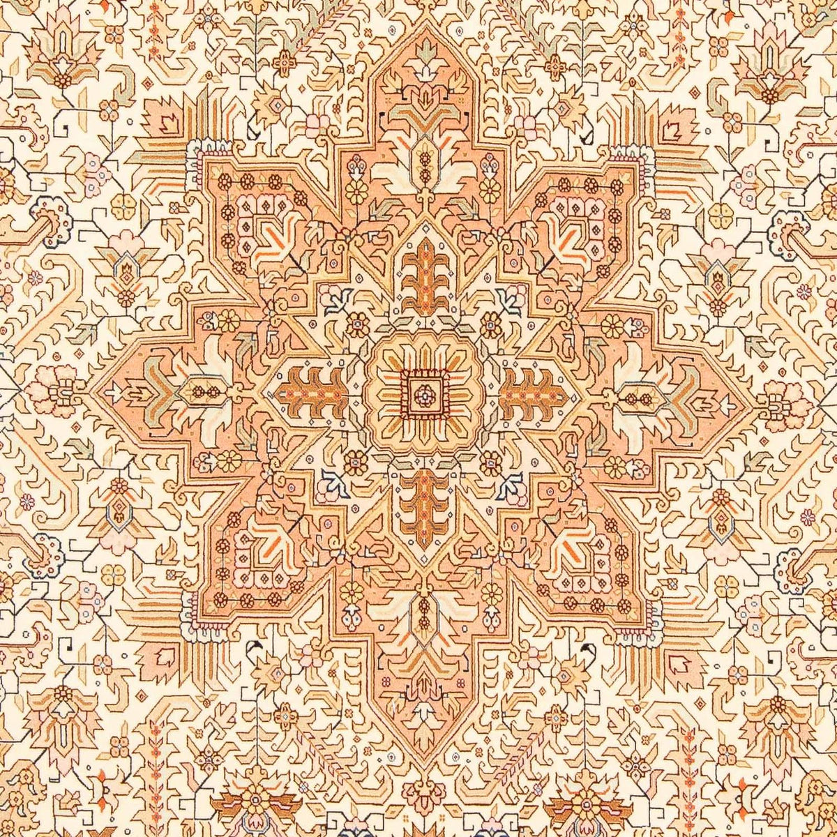 Persisk matta - Tabriz - Royal - 308 x 202 cm - beige
