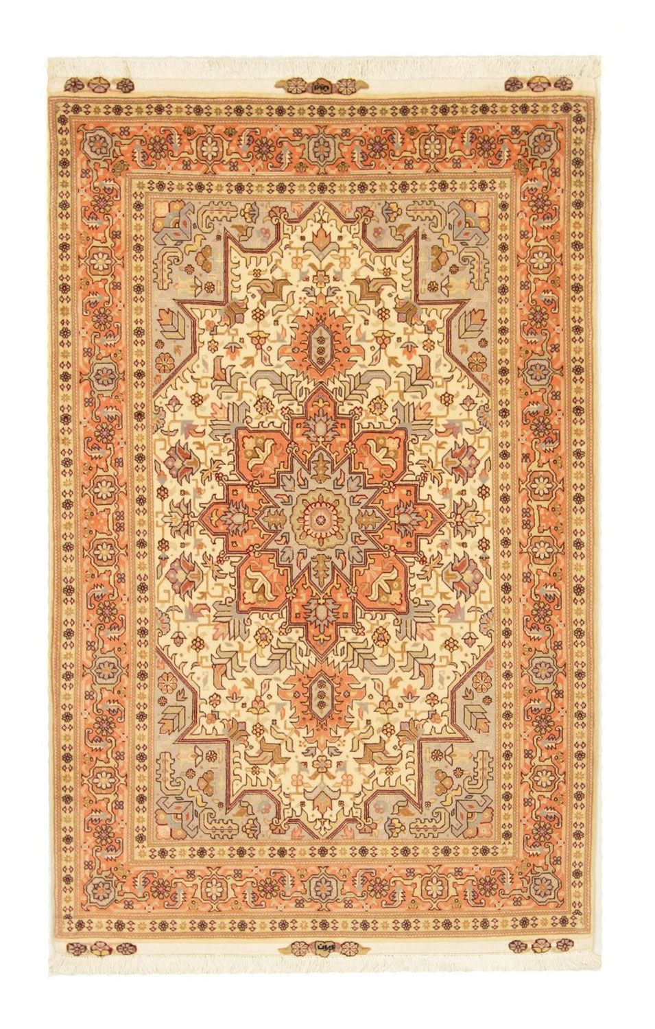 Persisk matta - Tabriz - Royal - 160 x 102 cm - beige