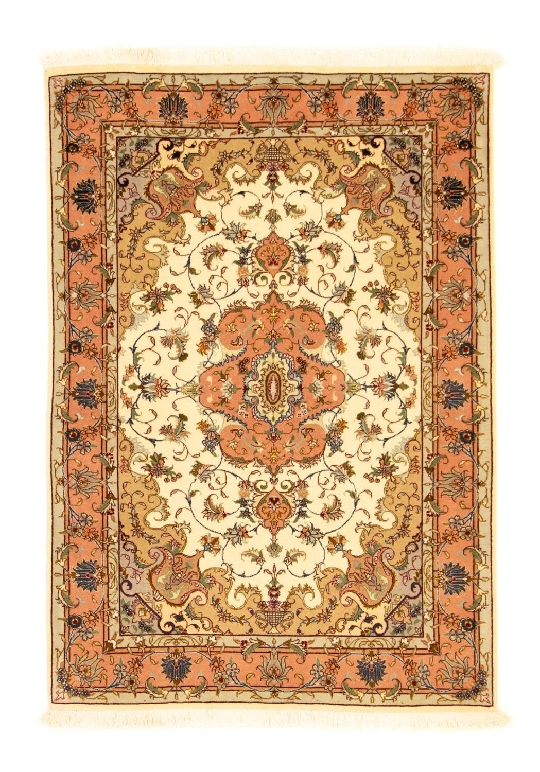 Persisk matta - Tabriz - Royal - 148 x 103 cm - beige