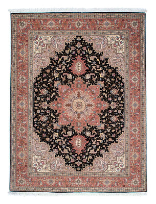 Persisk matta - Tabriz - Royal - 196 x 152 cm - mörkblå