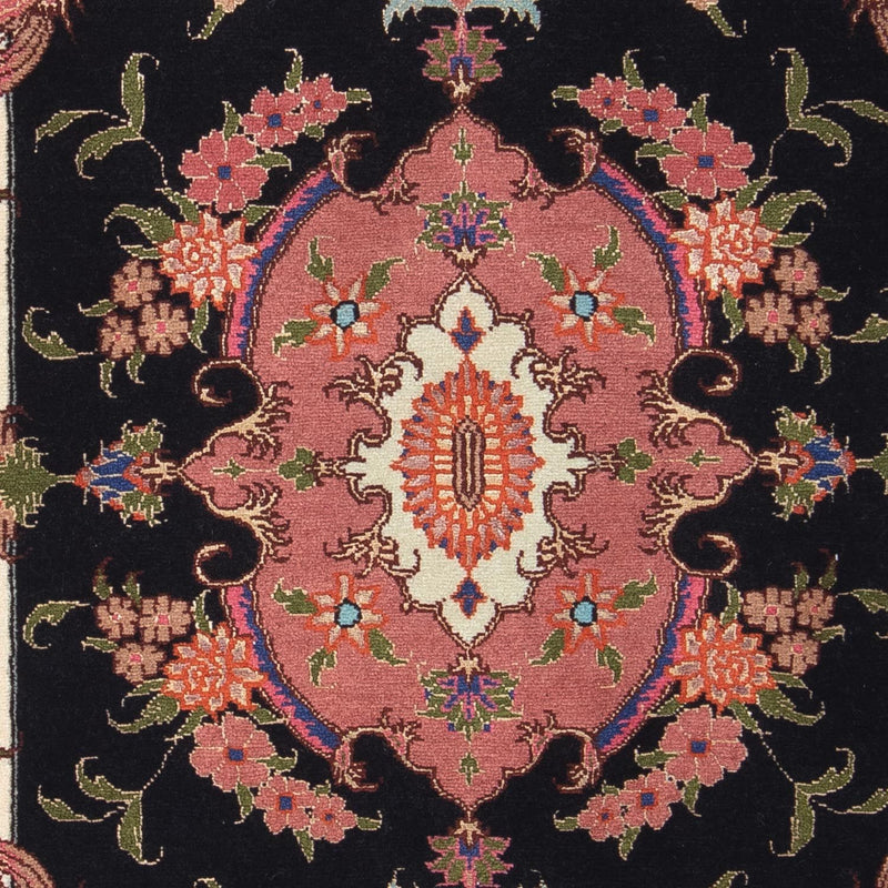 Persisk matta - Tabriz - Royal - 90 x 60 cm - mörkblå