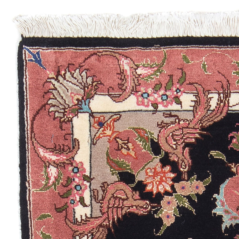 Persisk matta - Tabriz - Royal - 90 x 60 cm - mörkblå