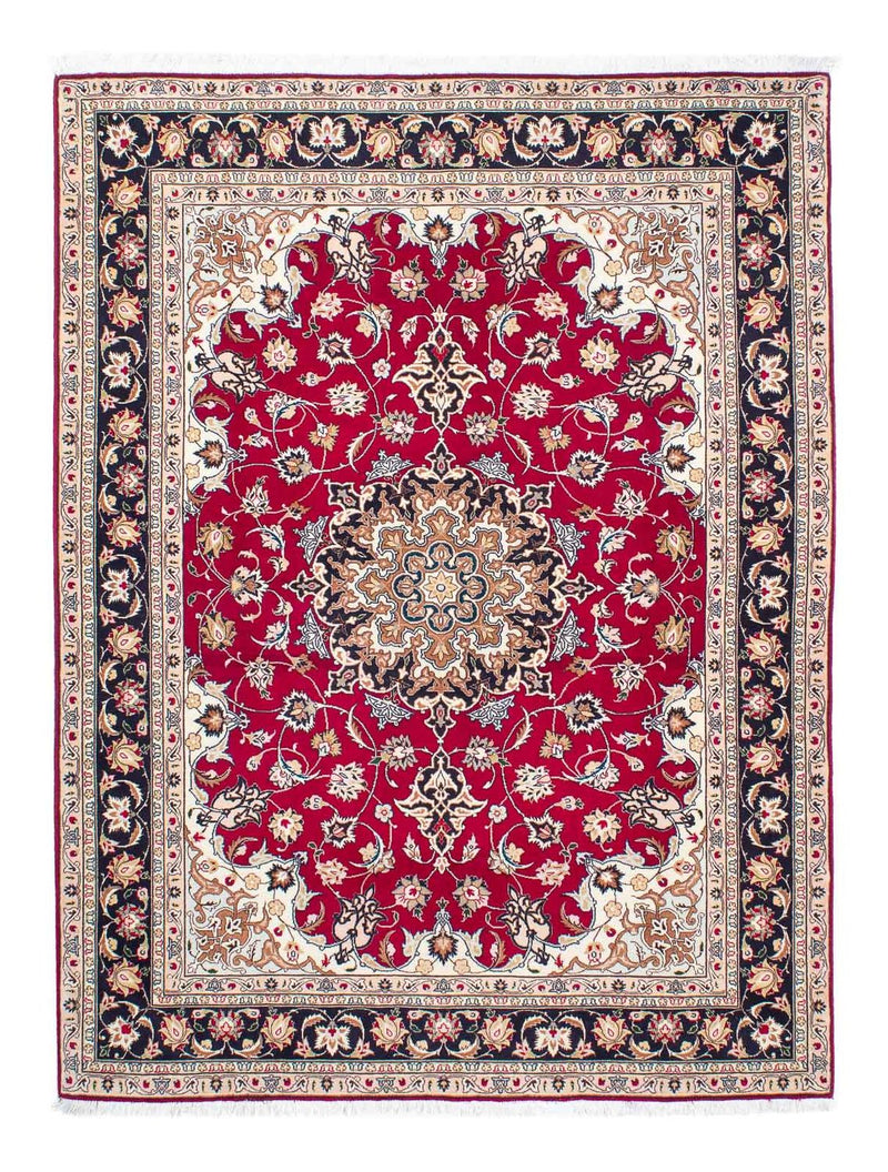 Persisk matta - Tabriz - Royal - 200 x 152 cm - röd