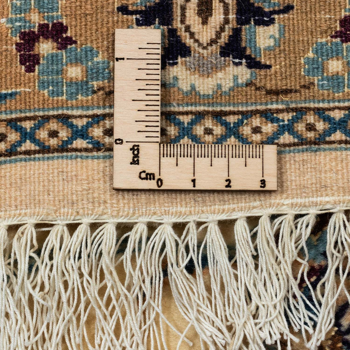 Persisk matta - Nain - Premium - 356 x 250 cm - mörk beige