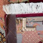 Persisk matta - Tabriz - Royal - 90 x 60 cm - mörkröd