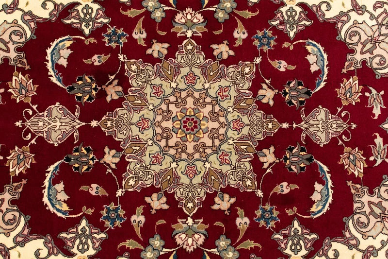 Persisk matta - Tabriz - Royal - 150 x 99 cm - röd
