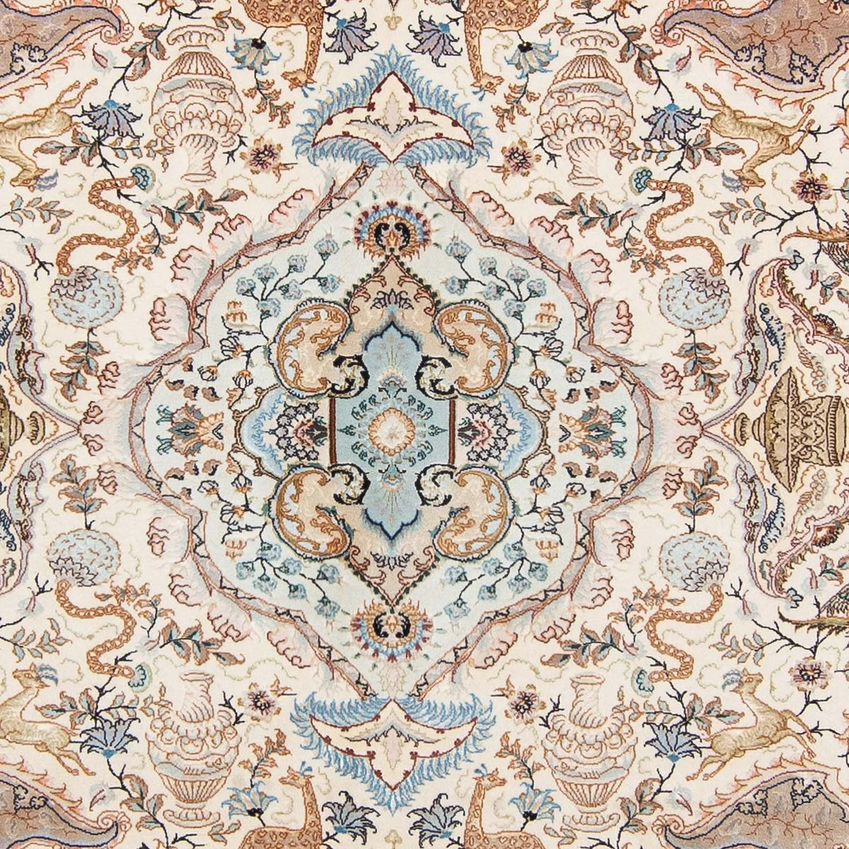 Persisk matta - Tabriz - Premium - 306 x 209 cm - beige