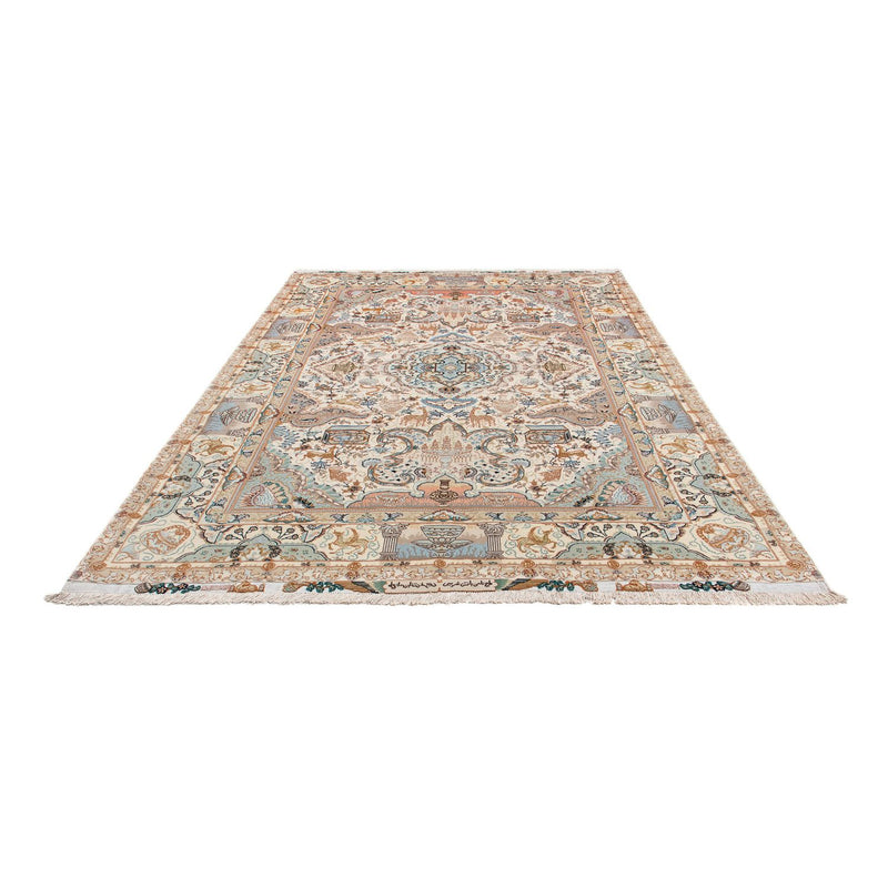 Persisk matta - Tabriz - Premium - 306 x 209 cm - beige