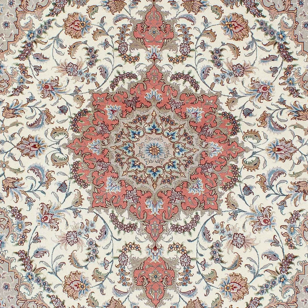 Persisk matta - Tabriz - 200 x 153 cm - beige